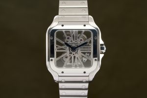 Cartier Santos Large Skeleton WHSA0015- 2021