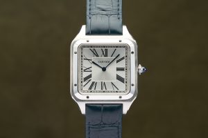 Cartier Santos Dumont XL Silver Dial WSSA0032 - Complete
