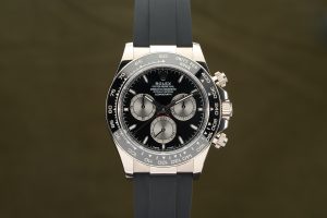 Rolex Daytona White Gold Black Dial Oysterflex 126519LN - 2024