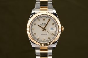 Rolex DateJust II White Diamond Dial 116333 - 2015