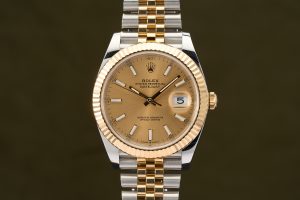Rolex DateJust 41 Two-Tone Champagne Stick Dial 126333 - 2025