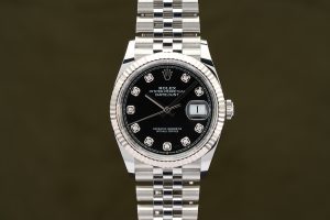 Rolex DateJust 36 Black Diamond Dial Jubilee 126234 - 2026
