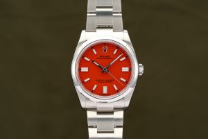 Rolex Oyster Perpetual 36 Coral Red Dial 126000 - 2021
