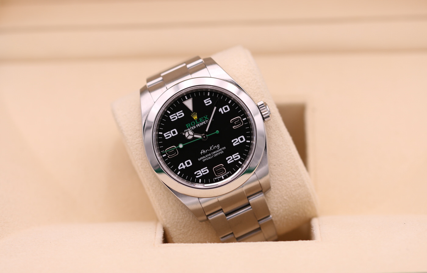 健康・医学 ROREX MANIA 2020 Rolex Air-King Black Dial 116900 – 2020 – Nashville Watch