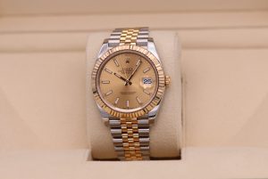 Rolex DateJust 41 Two-Tone Champagne Stick Dial 126333 - 2025