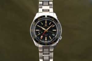 Grand Seiko Sport Collection Spring Drive GMT Black Dial SBGE215 - 2018