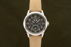 Patek Philippe Complications Annual Calendar Travel Time White Gold Charcoal Grey Dial 5326G - 2025