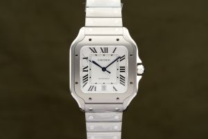 Cartier Santos De Cartier Large Titanium White Dial WSSA0089 - 2026 Unworn